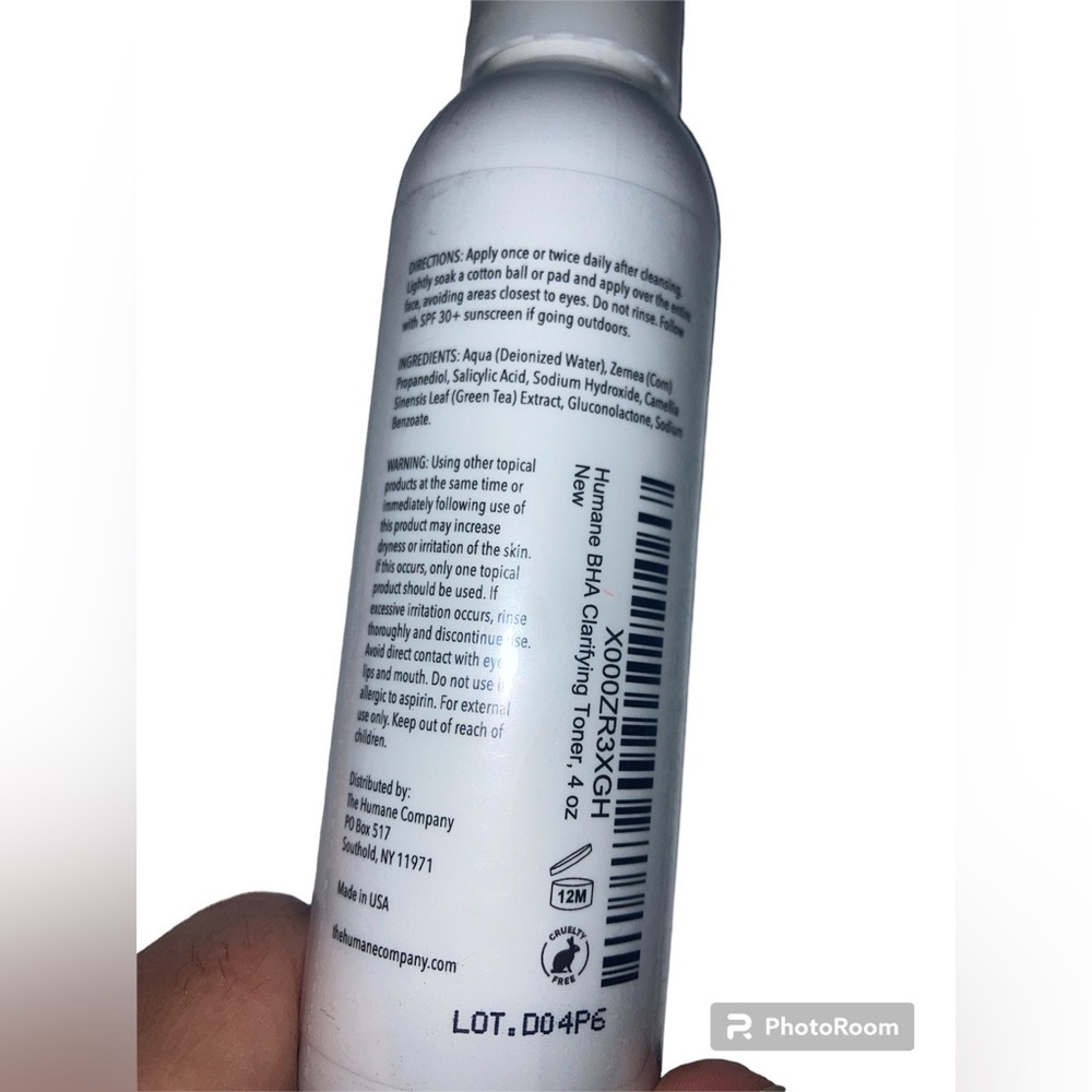 Humane Clarifying Toner NEW - Picture 3 of 3